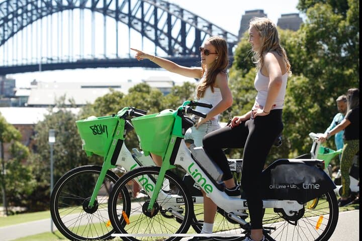 Self Guided Electric Bike Tour of Sydney