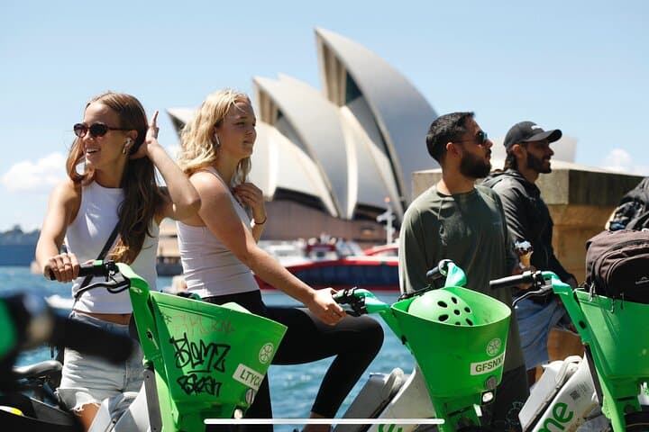 Self Guided Electric Bike Tour of Sydney