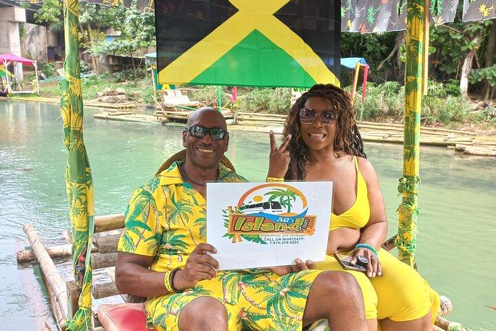 Rafting de bambu em Ocho Rios