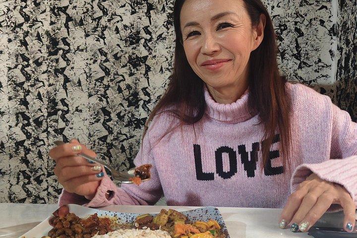 Hemlig mat tur - Mat bitar och sevärdheter Kathmandu 14 + provningar