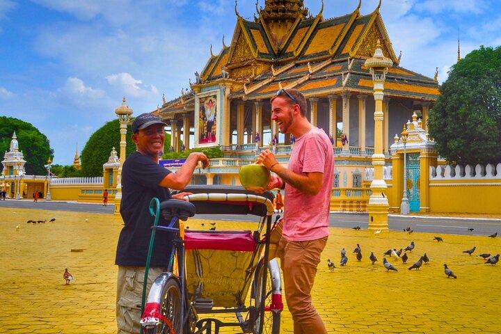 Phnom Penh bytur med cykel