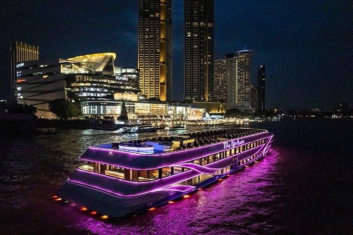 Bangkok: Cruzeiro de jantar buffet de luxo da Opulence da ICONSIAM