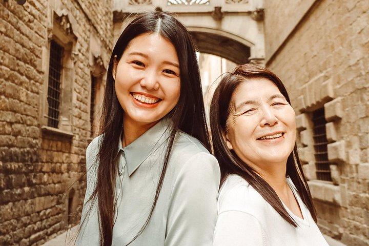 プロのフォトシュートツアー-バルセロナの象徴的な場所