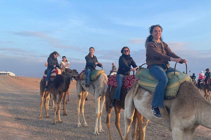 Agafay Desert Sunset, Camel Ride and Dinner from Marrakech