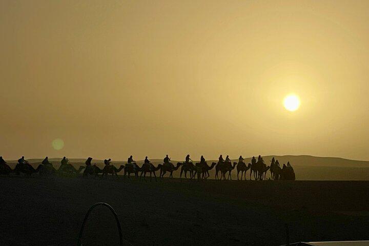 Agafay Desert Sunset, Camel Ride and Dinner from Marrakech