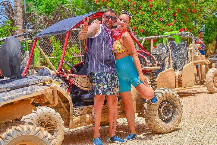 プンタカナ+水上洞窟+マカオビーチでATV＆バギーアドベンチャー