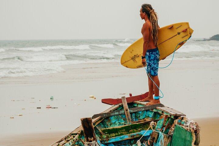 Surf i Vietnam med en lokal!