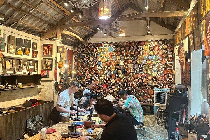 ハノイからの香村、帽子＆漆職人ツアーオプション