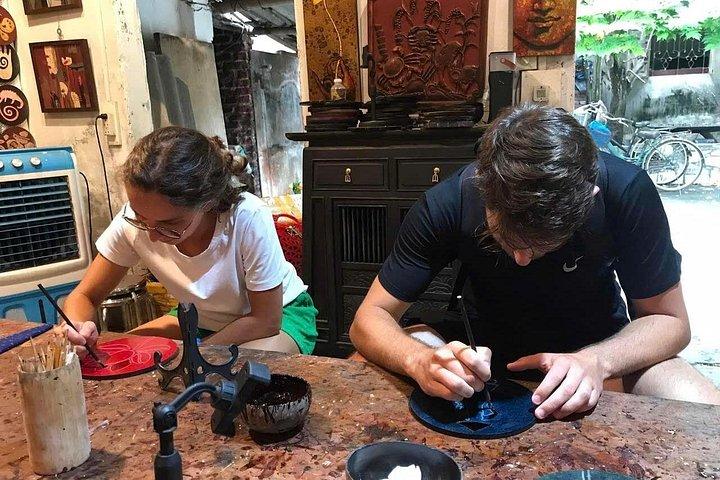 ハノイからの香村、帽子＆漆職人ツアーオプション