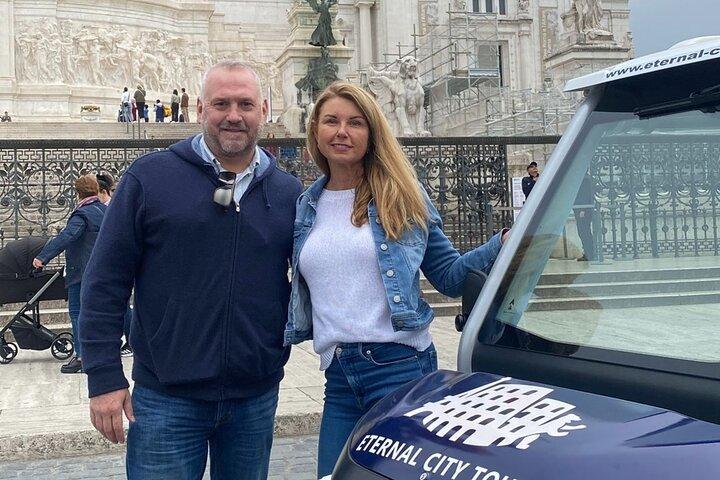 Tour privato di Roma in Golf Cart