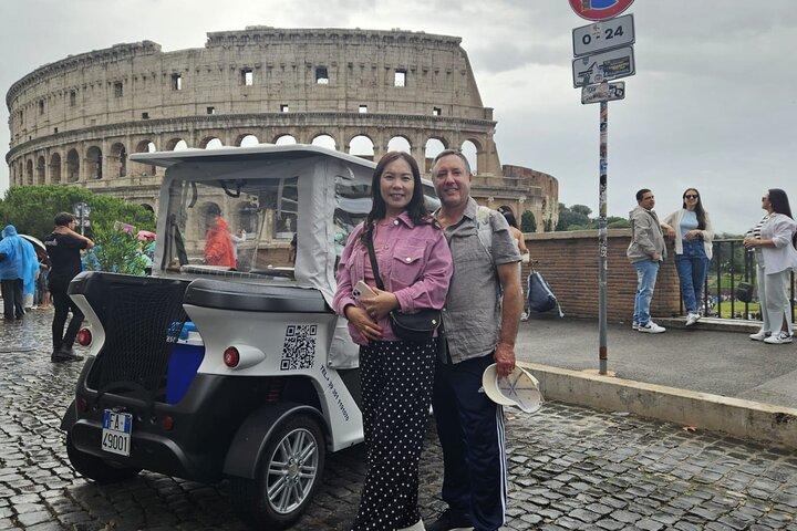 Tour privato di Roma in Golf Cart