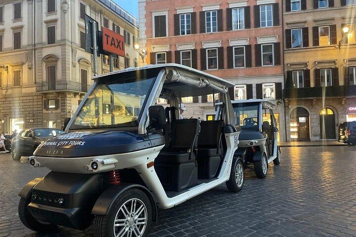 Tour privato di Roma in Golf Cart
