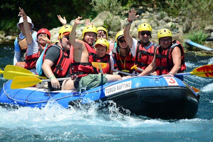 Side/Alanya : 4 - in - 1 Buggy Safari, Rafting, Zipline & Jeep Safari
