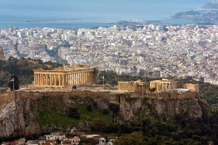 Excursión privada a Atenas con puesta de sol de Lycabettus