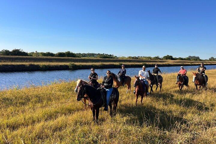 Équitation dans la campagne de Miami