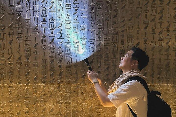 Excursion d'une journée complète aux pyramides de Gizeh, Sakkara et Memphis