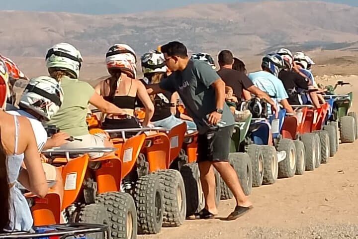Marrakech: Agafay Desert Dinner, Camel Ride & Quad Biking.