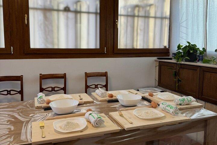 Private Loft at the Vatican Cooking class and full wine tasting