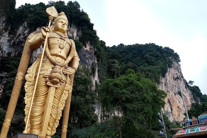 Rainforest-Cascading Waterfall & Batu Cave (Private Tour)