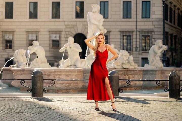 Experiência de fotografia totalmente personalizada nos monumentos icônicos de Roma