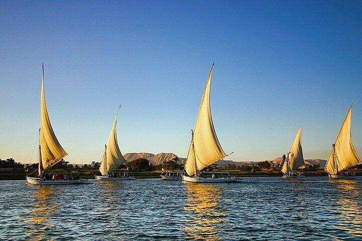 Korte Felucca boottochten in Luxor