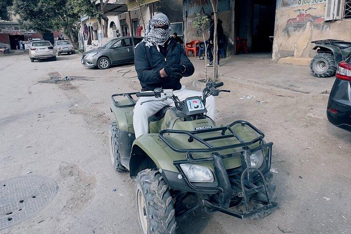 Pirâmides de Giza, GEM, Tour de compras, ATV e passeio de camelo com almoço