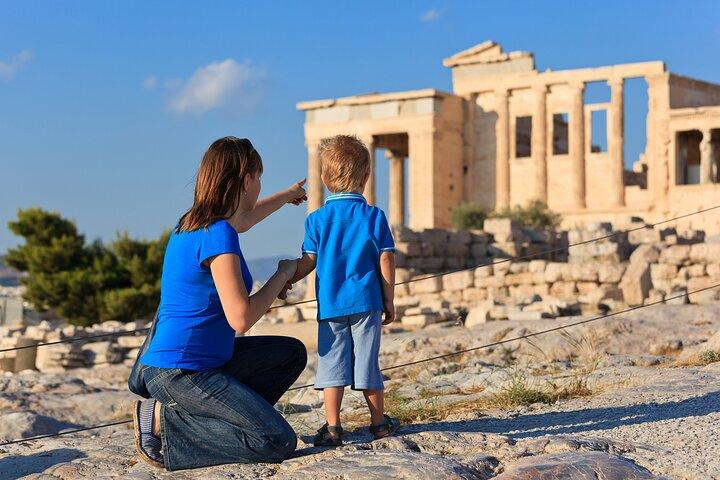 Tour privato del Partenone e dell'Acropoli di Atene per bambini e famiglie