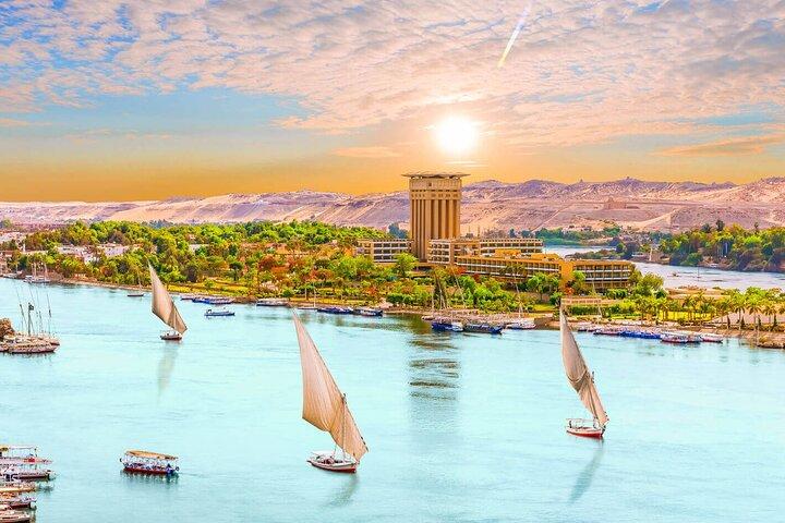 3 nætter Nile Cruise fra Aswan til Luxor med private guidede ture