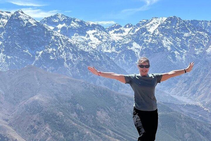 From Marrakech: Atlas Mountains taoudja summit day hike