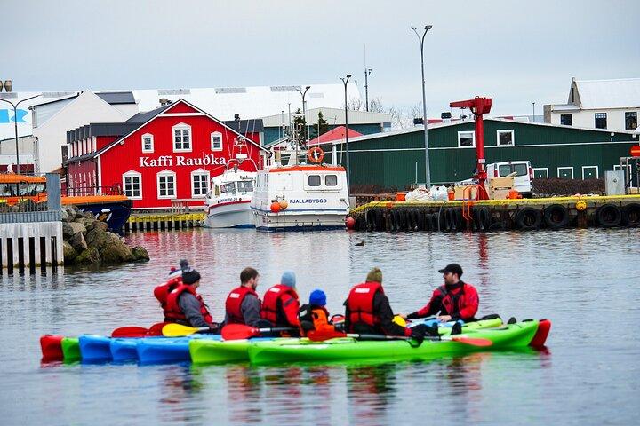 Privat: Guidet kajaktur i Siglufjörður / Siglufjordur.
