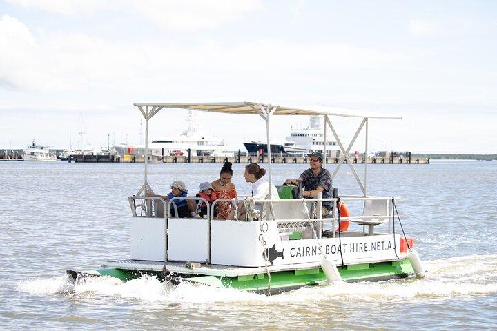 Trinity Inlet Self-Drive Pontoon Boat Hire in Cairns