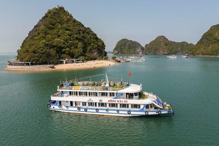 Von Hanoi: Entdecken Sie Halong Bay mit Kreuzfahrt, Cave & Titop Island