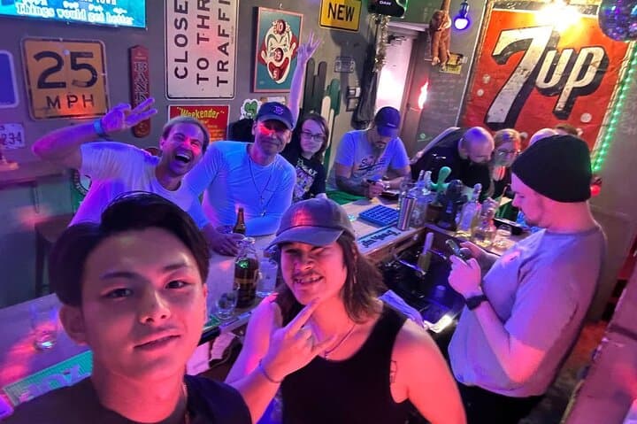 Osaka American village Bar hopping tour