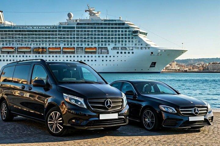 Transferência Privada do Porto de Civitavecchia para Roma