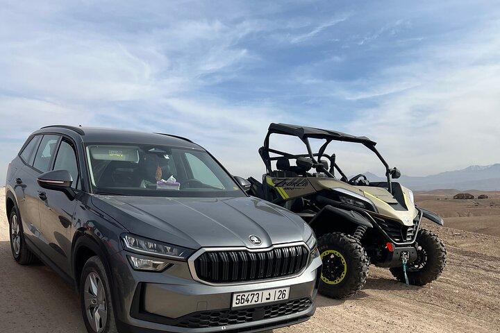 Agafay Desert Luxury Tour with Buggy, Camel and Diner Show