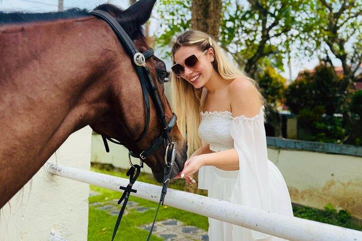 Visite privée de Bali Est Combinez Bali Équitation