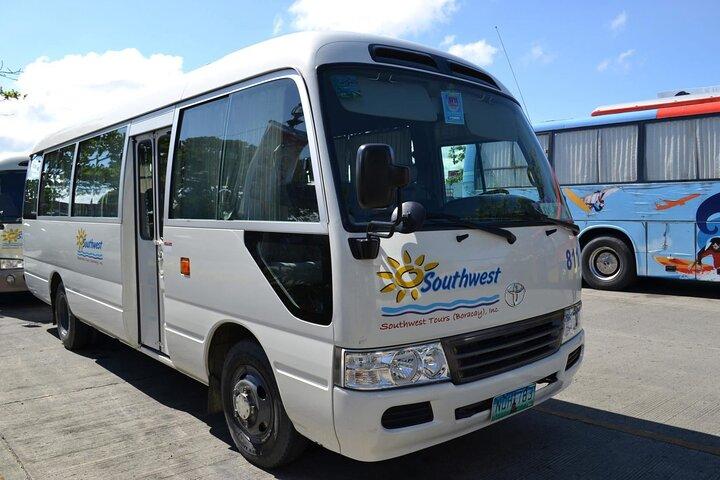 Serviços de transferência de Boracay Adventures via Caticlan