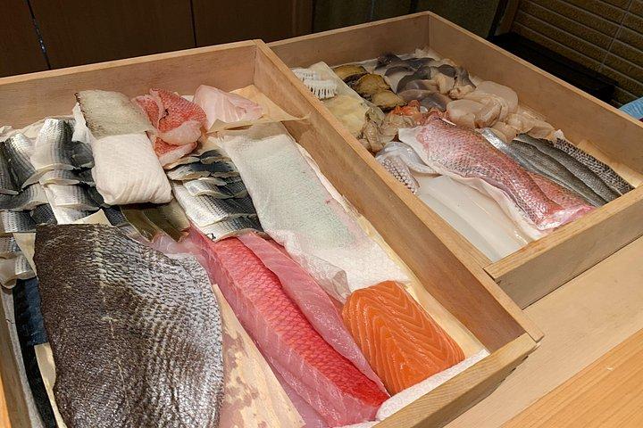Special Japanese cuisine dinner course