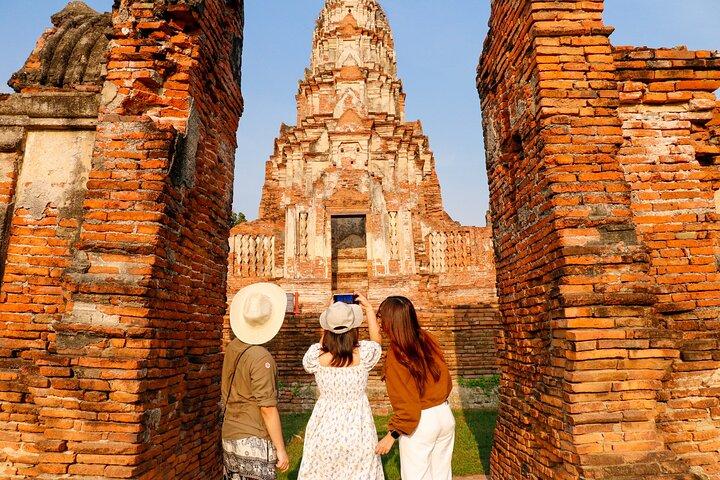 Excursión de un día al Palacio de Verano y los Templos de Ayutthaya desde Bangkok