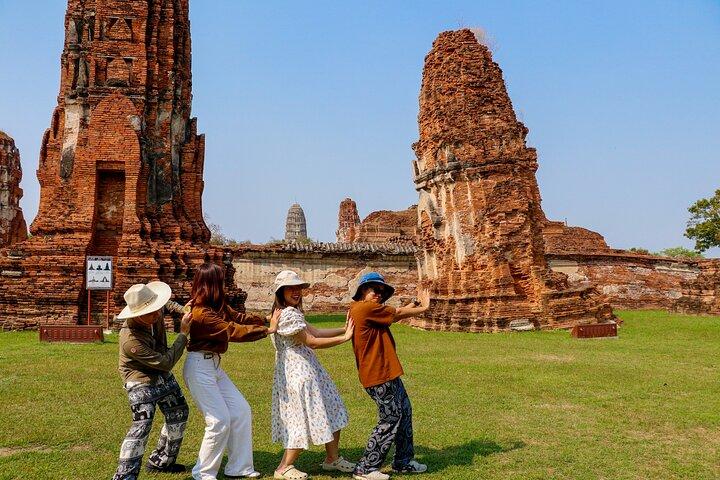 バンコク発アユタヤ夏の宮殿と寺院日帰りツアー
