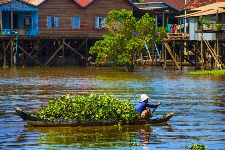Siem Reap Tonle Sap Lake and Floating Village Private Tour