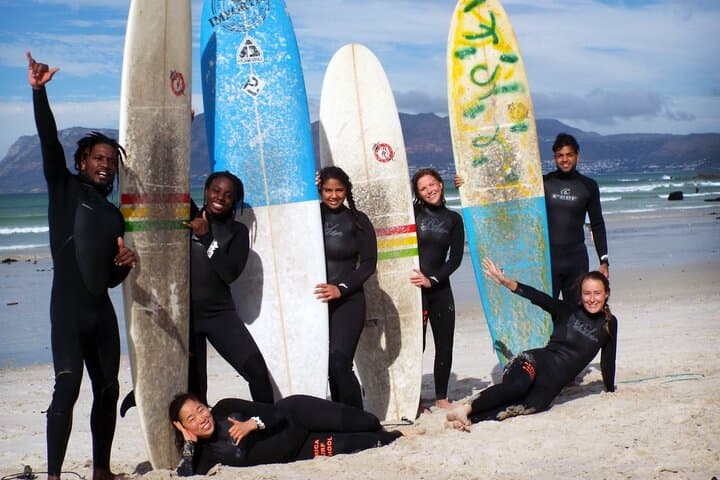 Private Guided Surf Experience in Muizenberg, CT (GoPro Rec Opt)