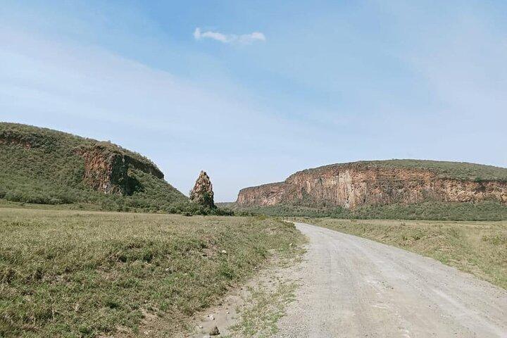 Gita di un giorno al Parco Nazionale Hells Gate e giro in barca sul lago Naivasha