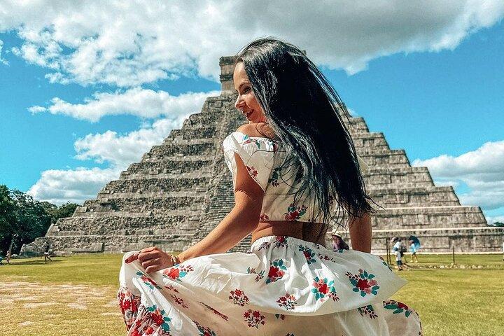 Fulddagstur til Chichen Itza, Mayan Cenote og Regional Buffet