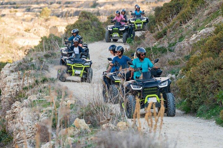 Gozo Quad Bike Självkörande Tour inklusive Comino Mini Cruise