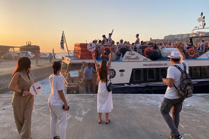 SKIP CABLE CAR® Santorini til krydstogtskibe med bådtransport