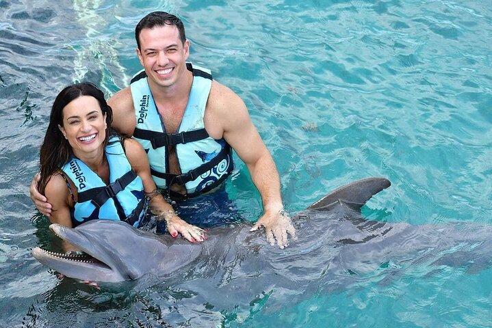 Royal Garragon with Dolphin Encounter in Isla Mujeres