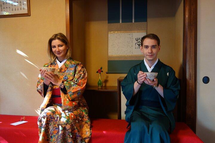 Kyoto : Specialpris - Te ceremoni og kimono på Machiya