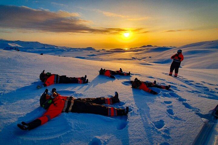 Motoneige à Eyjafjallajökull