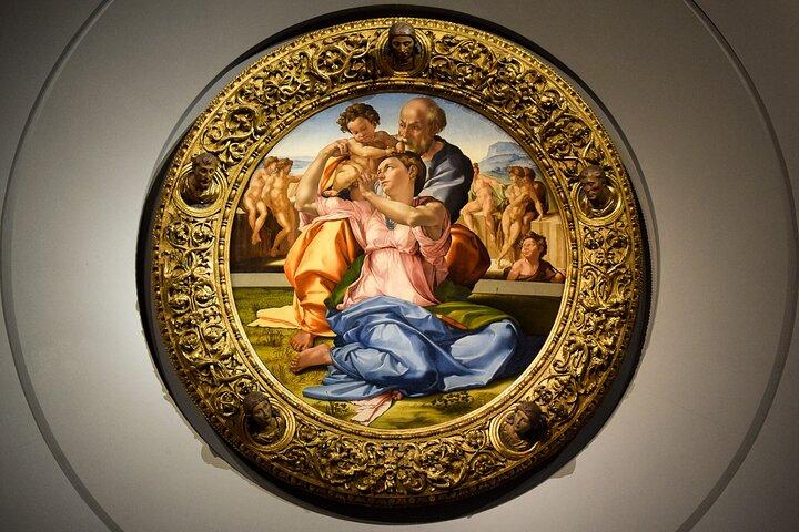 Uffizierna Liten grupp guidad tur
